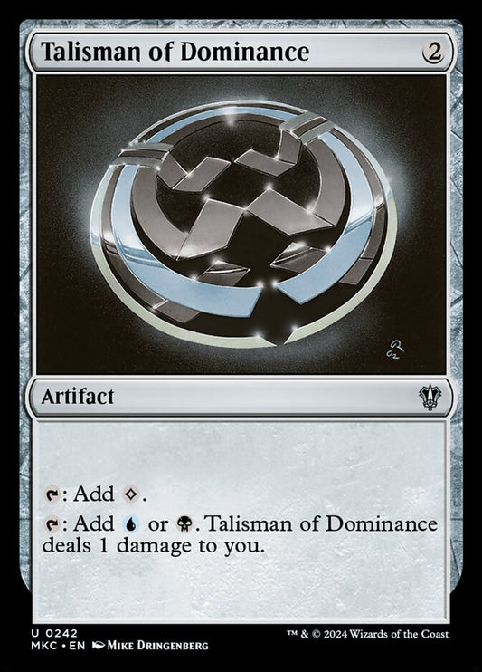 Talisman of Dominance mkc 242