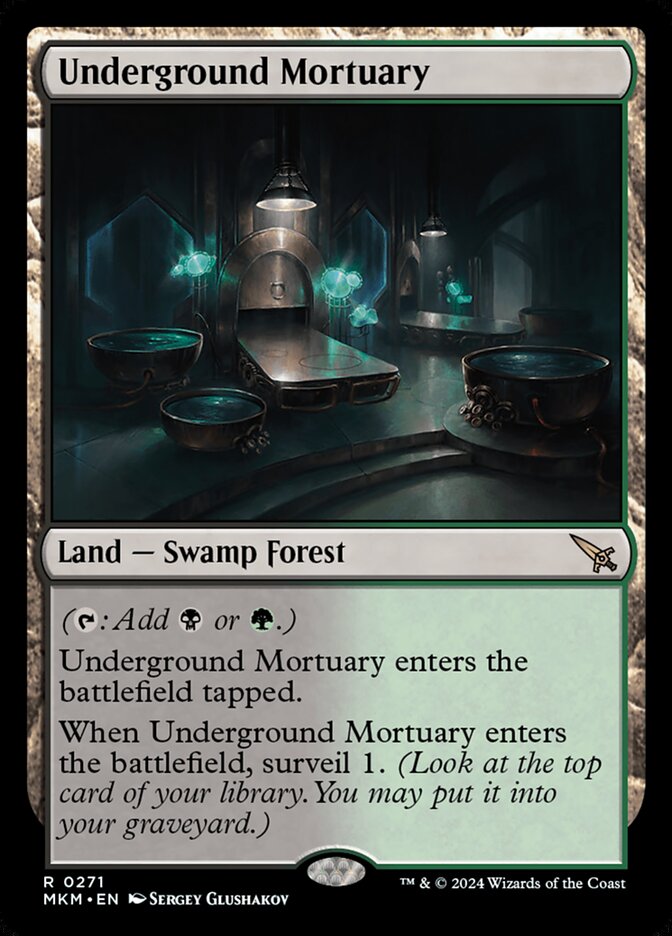 Underground Mortuary mkm 271