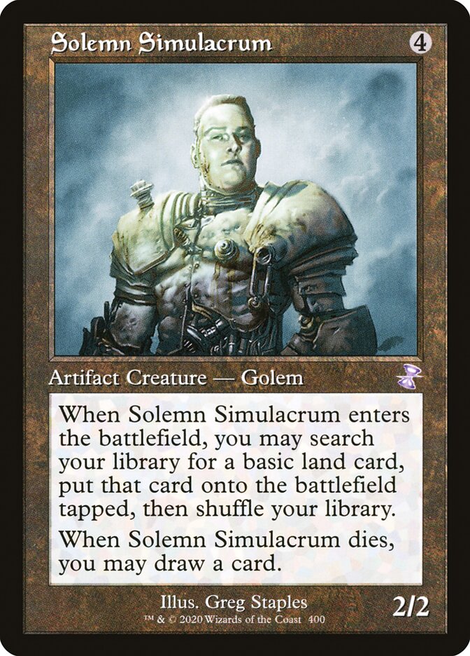 Solemn Simulacrum tsr 400