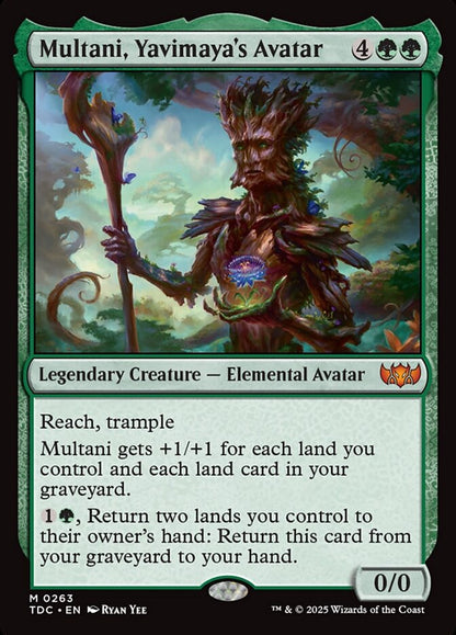 Multani, Yavimaya's Avatar tdc 263