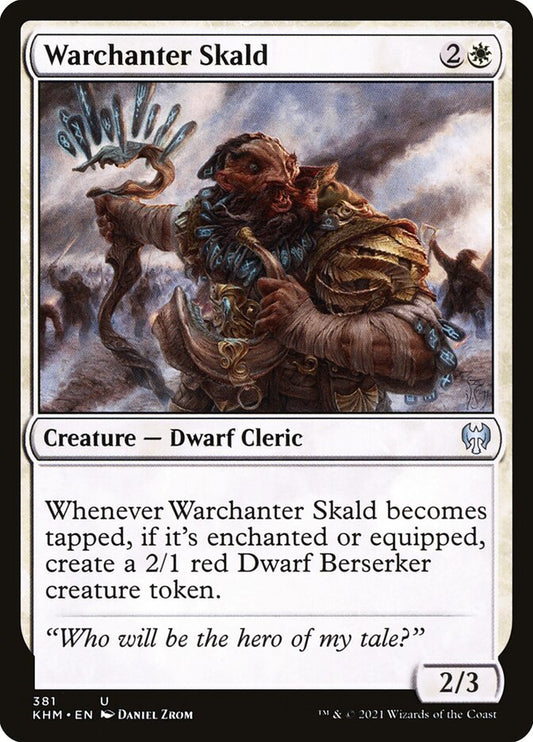 Warchanter Skald khm 381