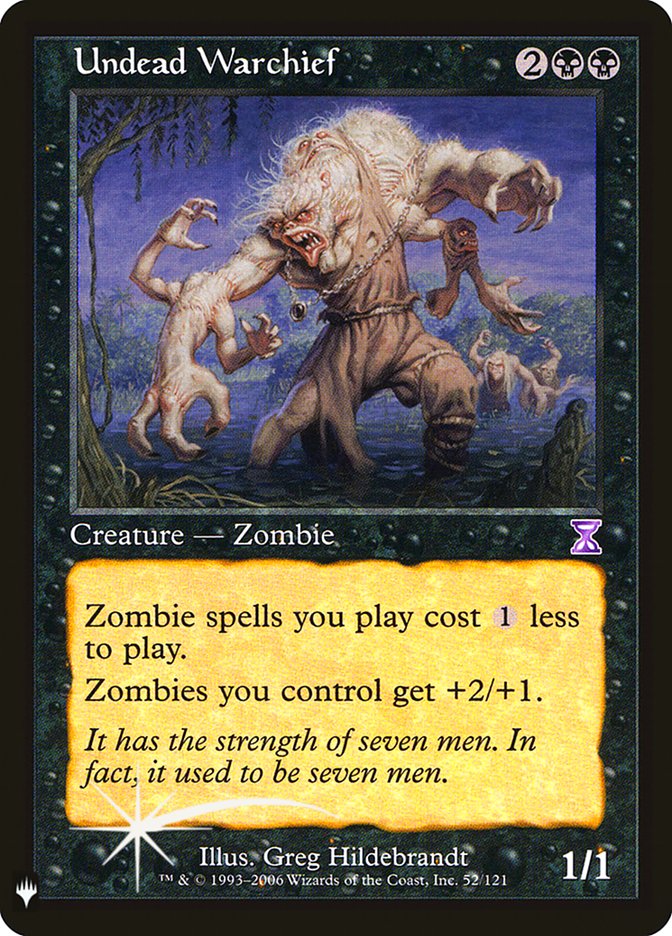 Undead Warchief plst TSB-52