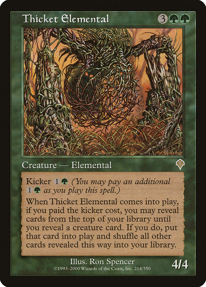 Thicket Elemental inv 214