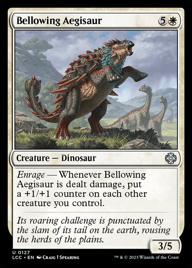 Bellowing Aegisaur lcc 127