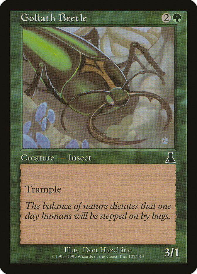 Goliath Beetle uds 107