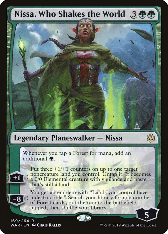 Nissa, Who Shakes the World war 169