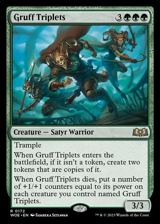 Gruff Triplets woe 172
