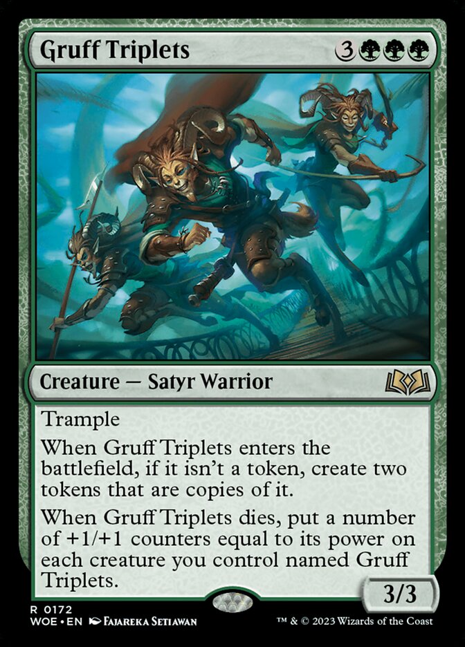 Gruff Triplets woe 172