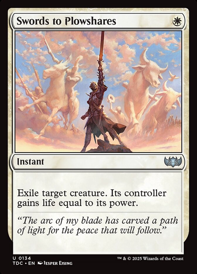 Swords to Plowshares tdc 134