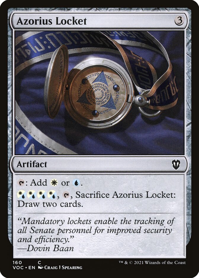 Azorius Locket voc 160