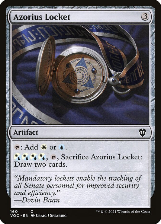 Azorius Locket voc 160