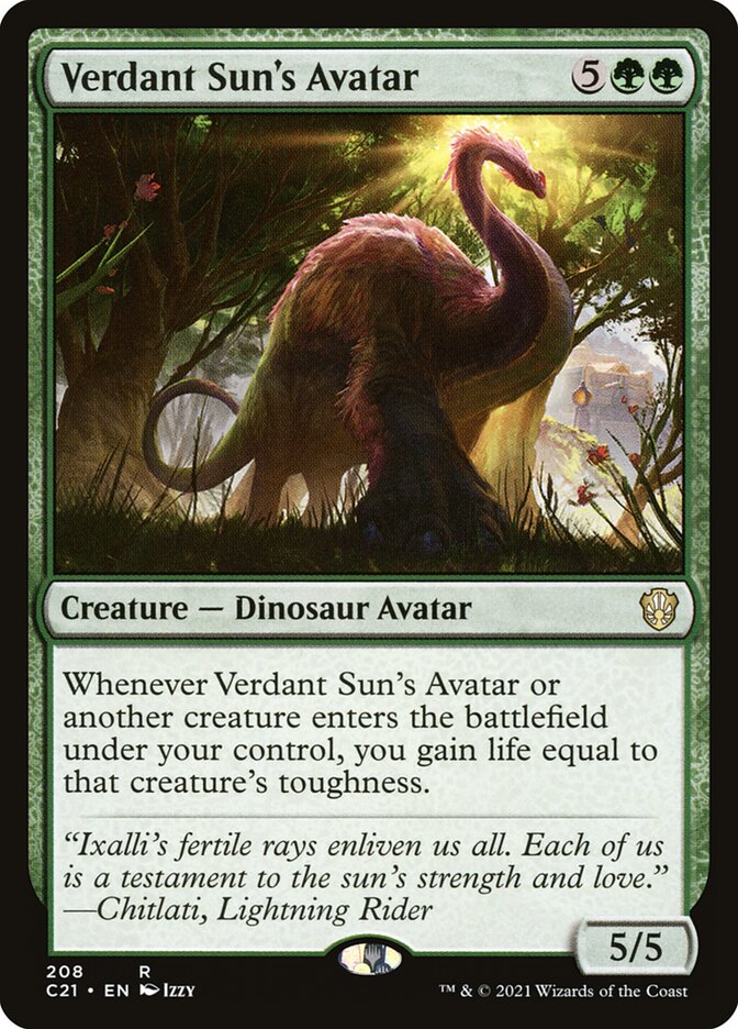 Verdant Sun's Avatar c21 208