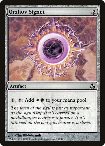 Orzhov Signet gpt 155