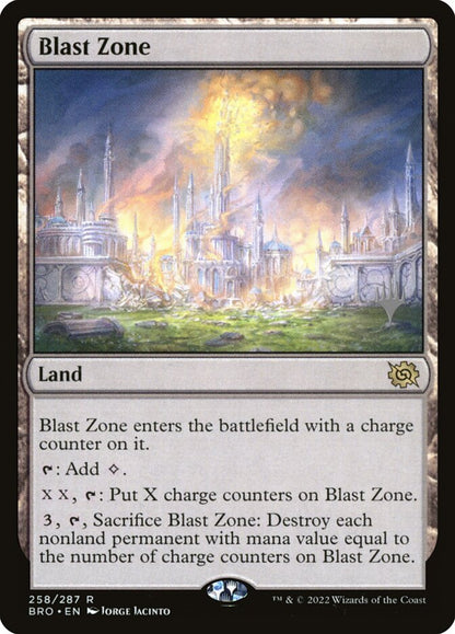 Blast Zone pbro 258p