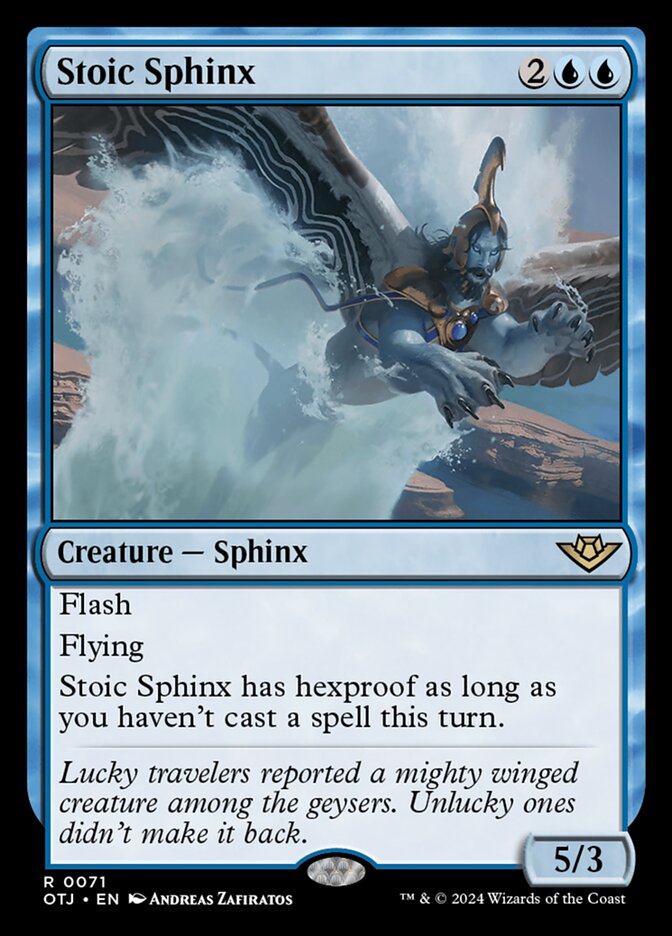 Stoic Sphinx otj 71
