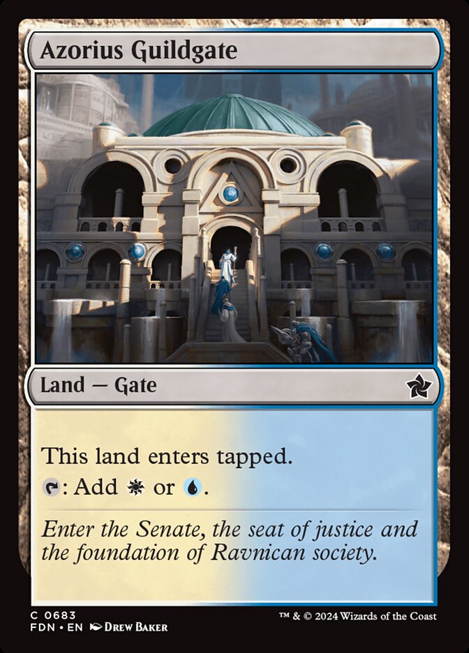 Azorius Guildgate fdn 683