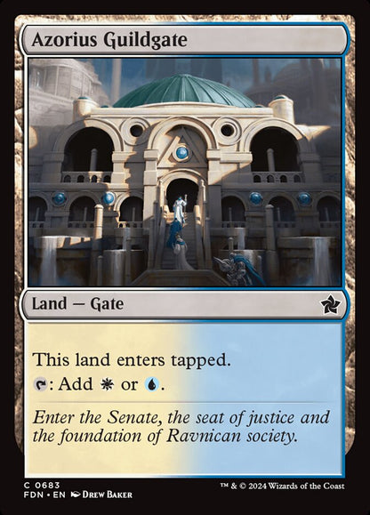Azorius Guildgate fdn 683
