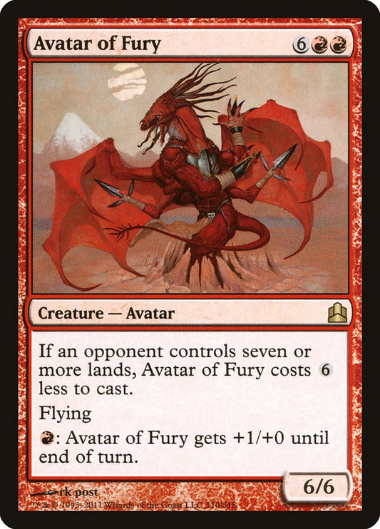 Avatar of Fury cmd 110