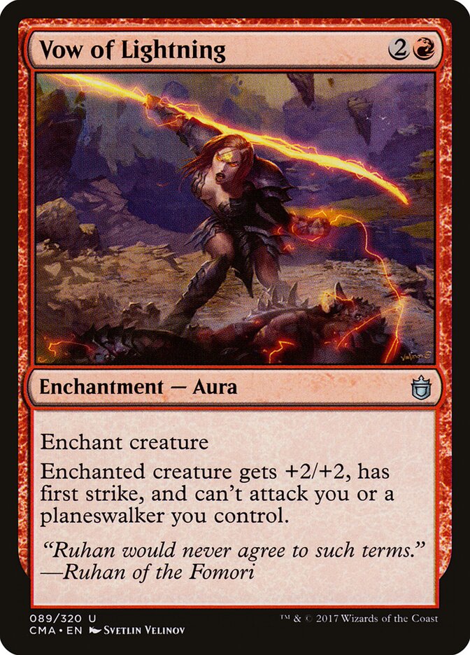 Vow of Lightning cma 89