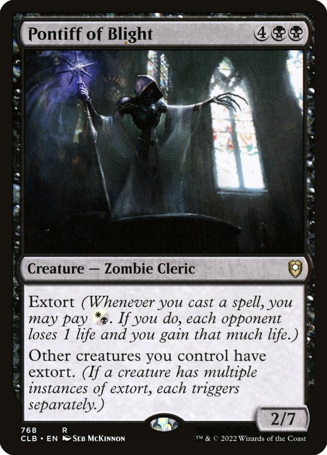 Pontiff of Blight clb 768