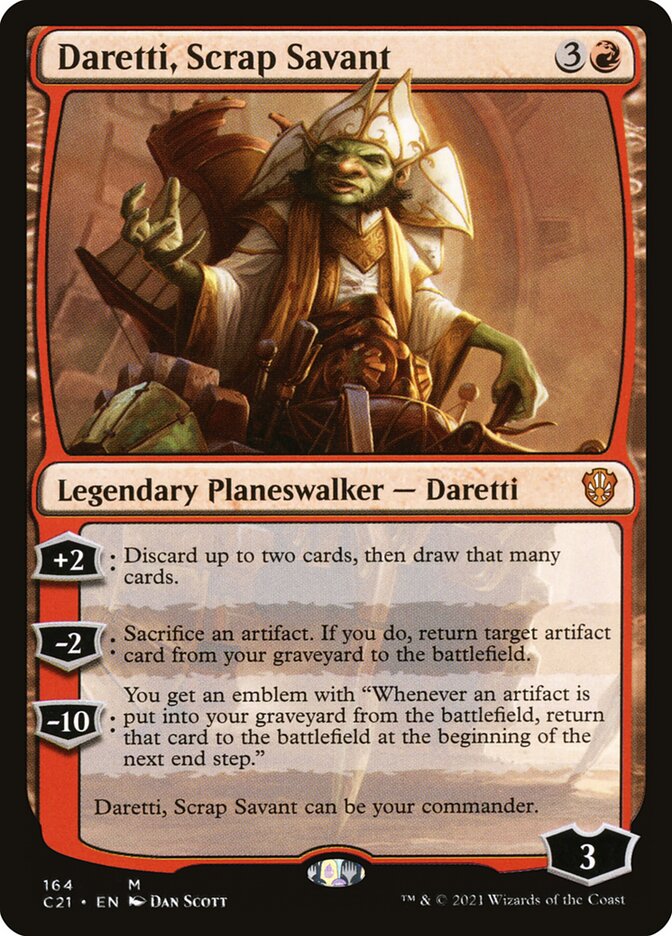 Daretti, Scrap Savant c21 164