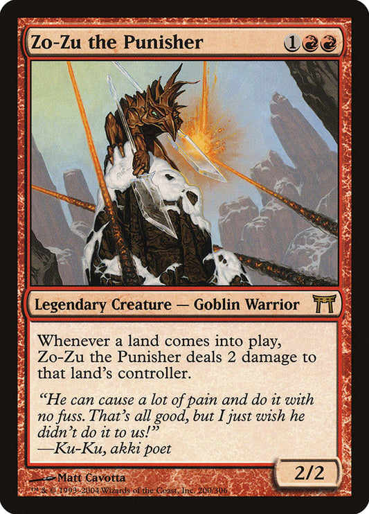 Zo-Zu the Punisher chk 200