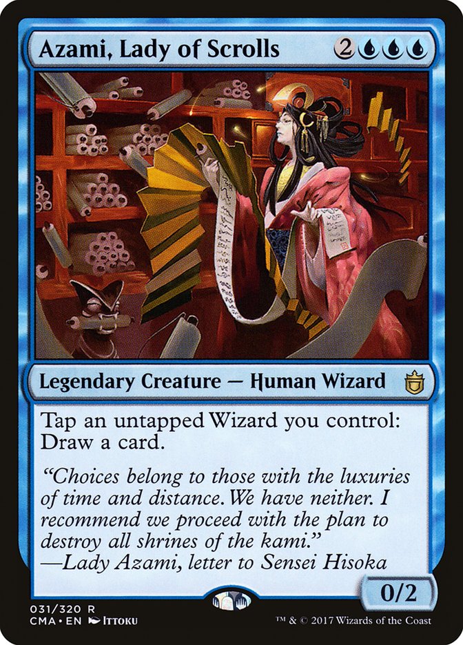 Azami, Lady of Scrolls cma 31