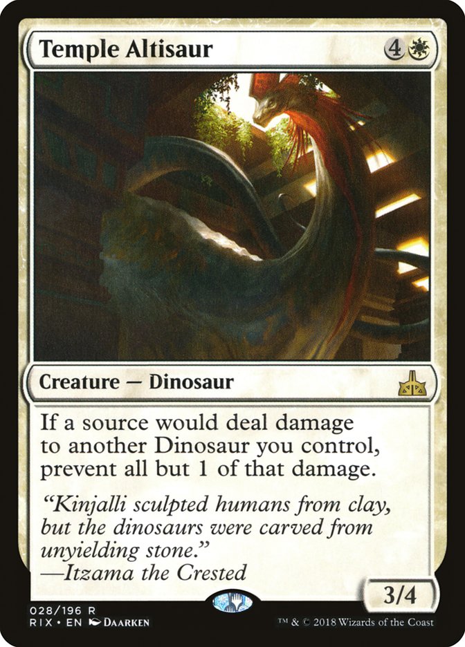 Temple Altisaur rix 28