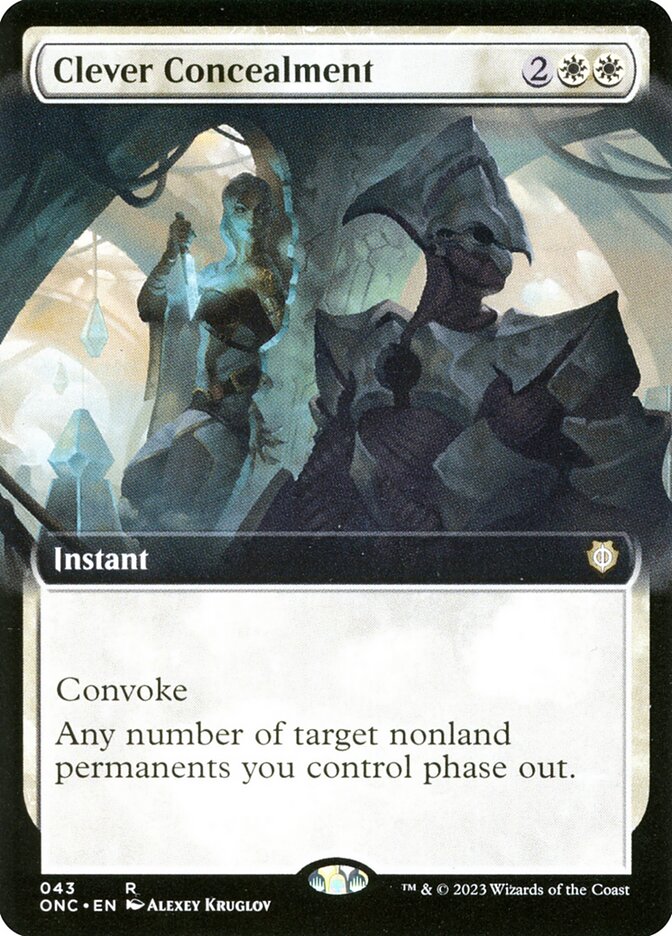 Clever Concealment onc 43