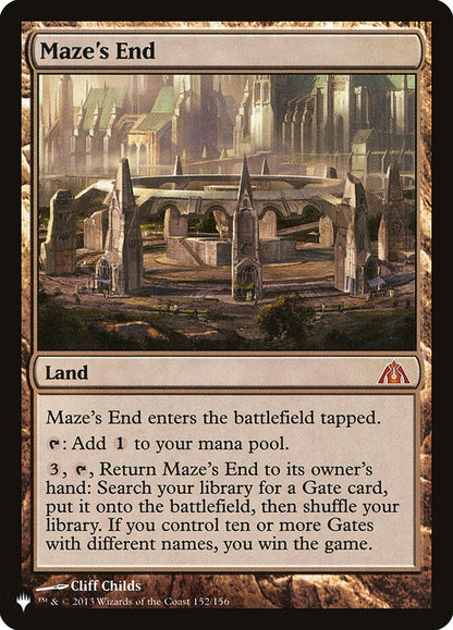Maze's End plst DGM-152