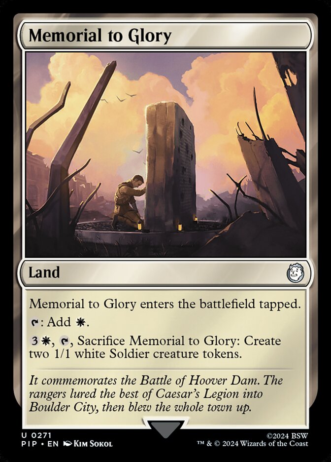 Memorial to Glory pip 271