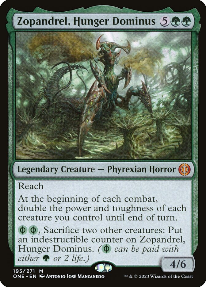 Zopandrel, Hunger Dominus one 195