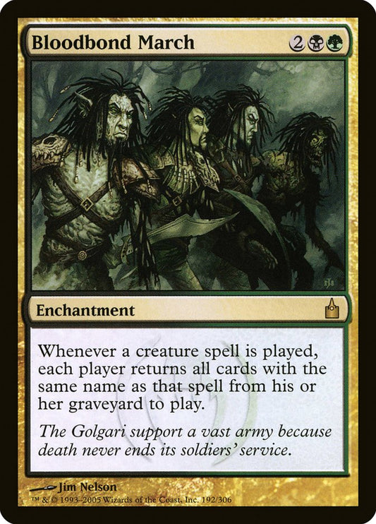 Bloodbond March rav 192