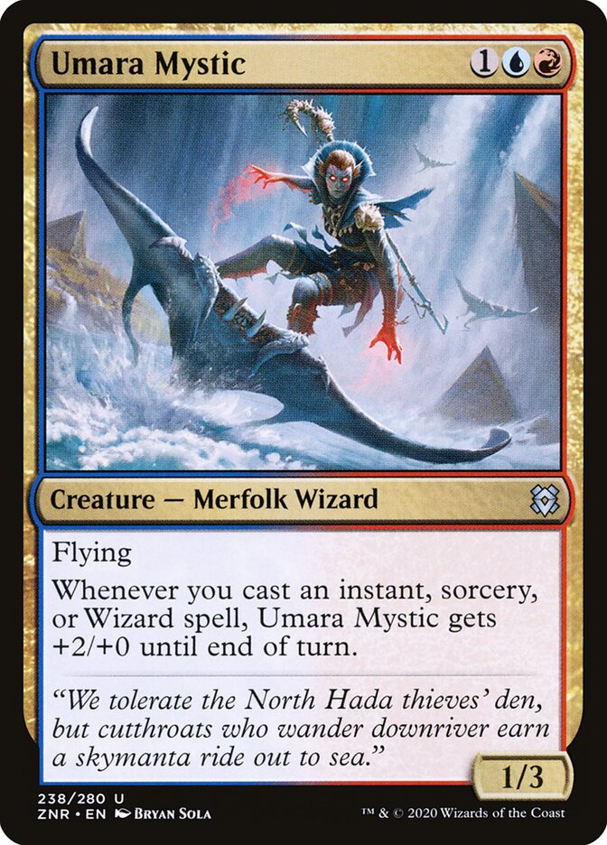 Umara Mystic znr 238