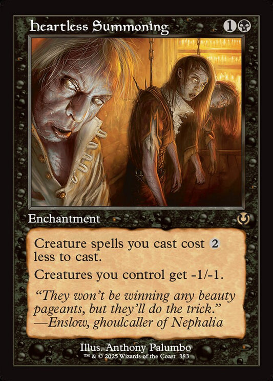 Heartless Summoning inr 383