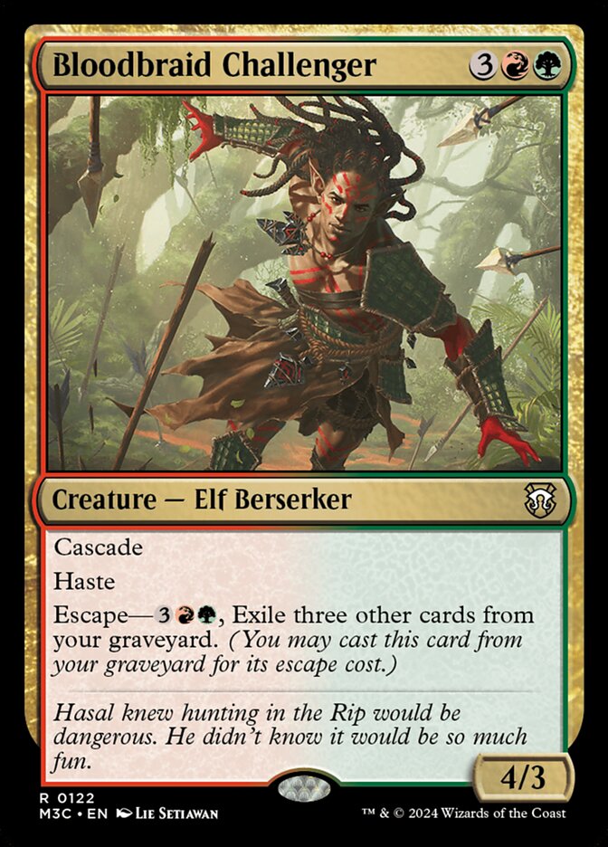 Bloodbraid Challenger m3c 122