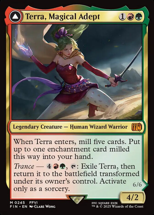Terra, Magical Adept // Esper Terra fin 245