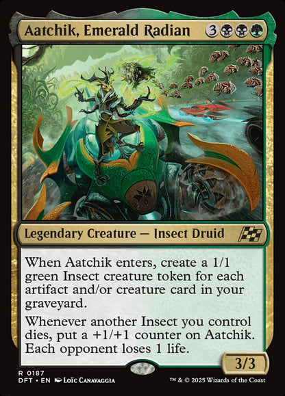 Aatchik, Emerald Radian dft 187