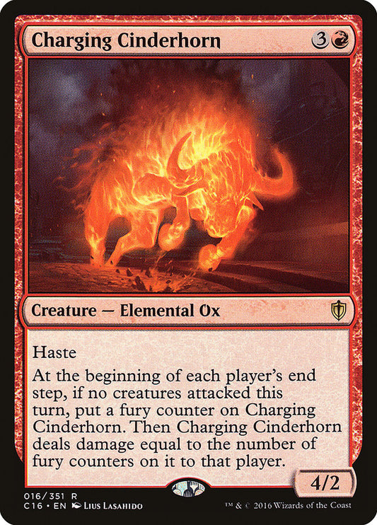 Charging Cinderhorn c16 16