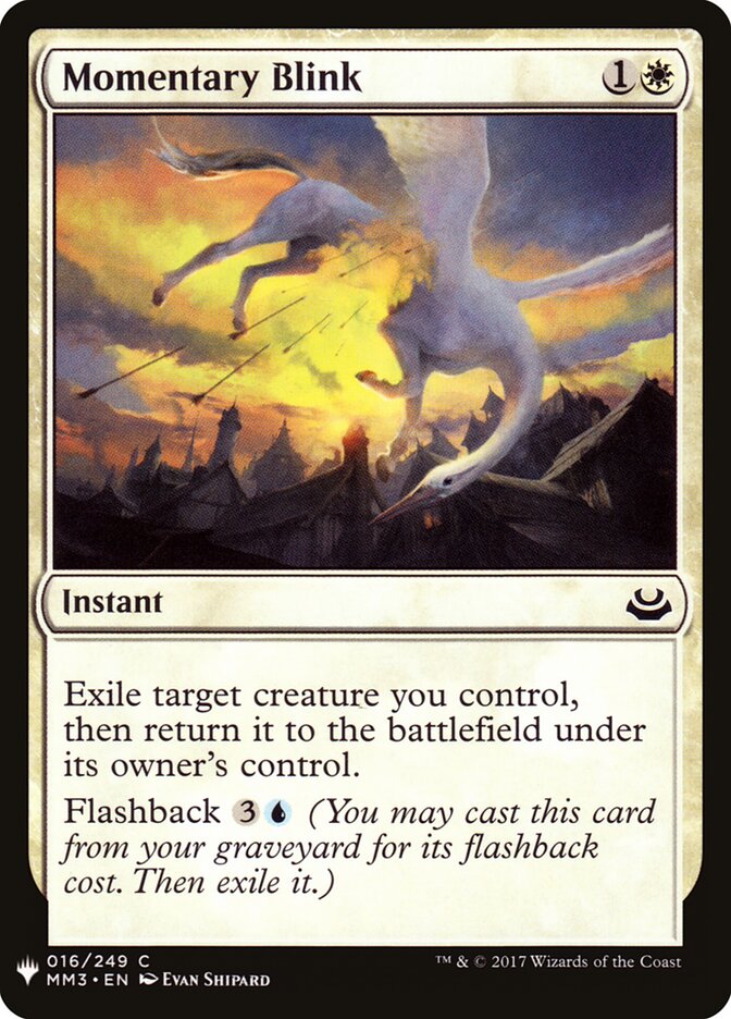 Momentary Blink plst MM3-16