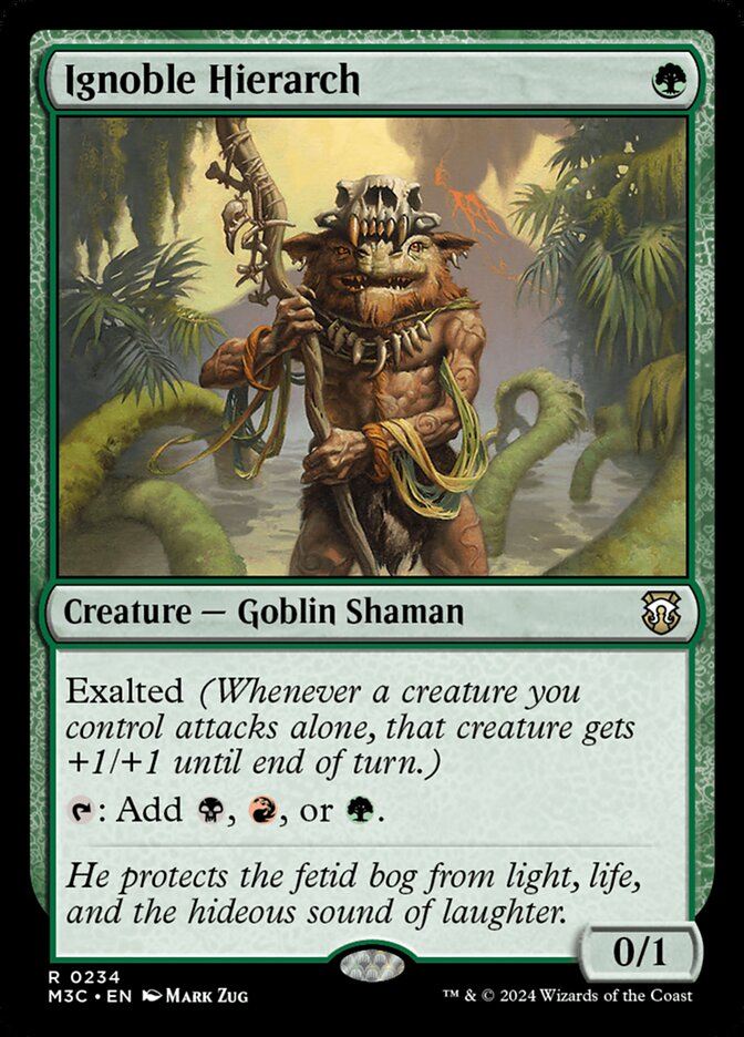 Ignoble Hierarch m3c 234