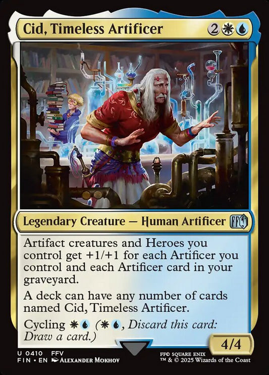 Cid, Timeless Artificer fin 410