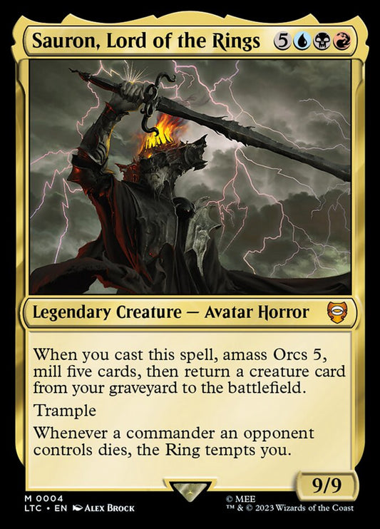 Sauron, Lord of the Rings ltc 4