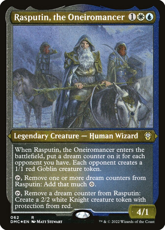 Rasputin, the Oneiromancer dmc 62