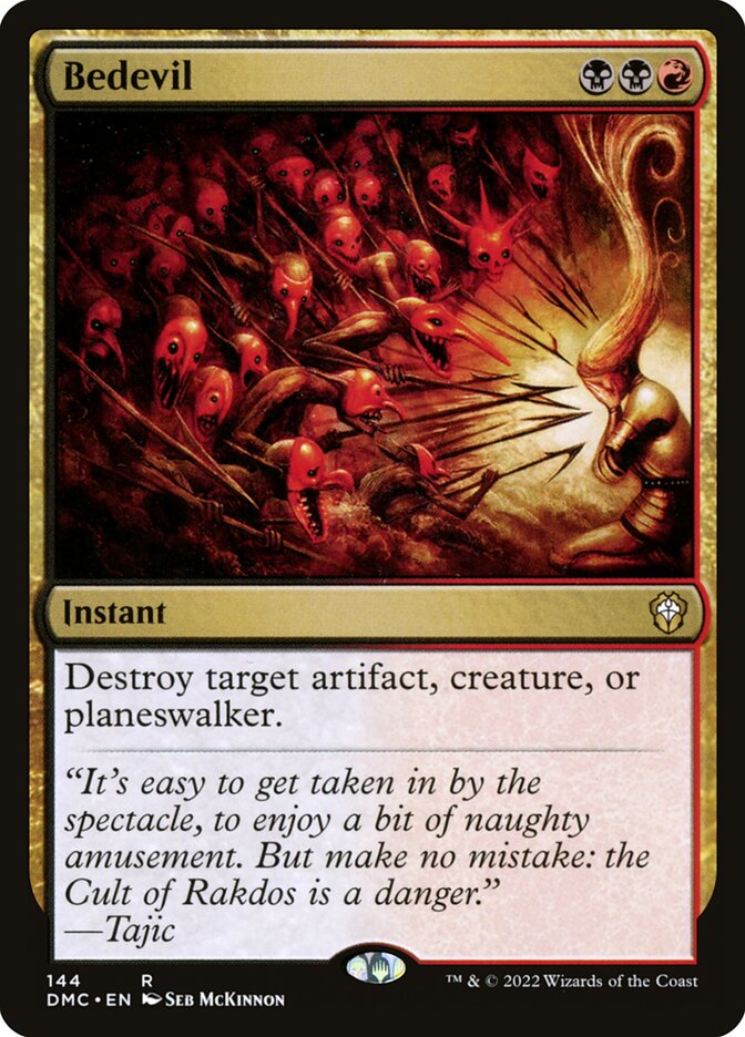 Bedevil dmc 144