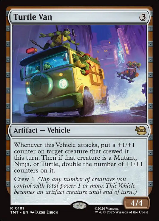 Turtle Van tmt 181