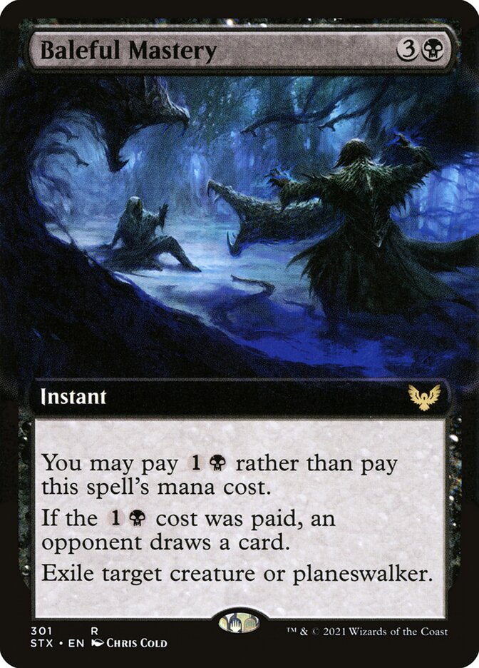 Baleful Mastery stx 301