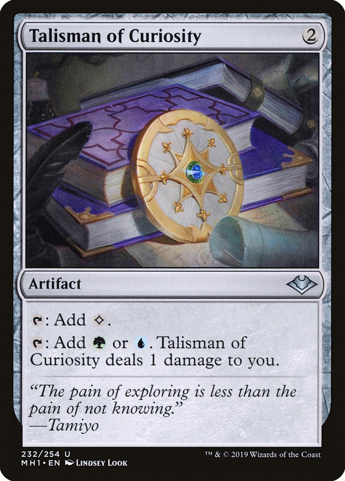 Talisman of Curiosity mh1 232