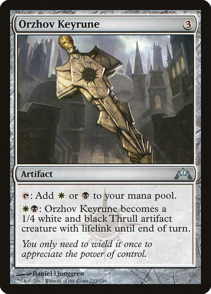 Orzhov Keyrune gtc 233