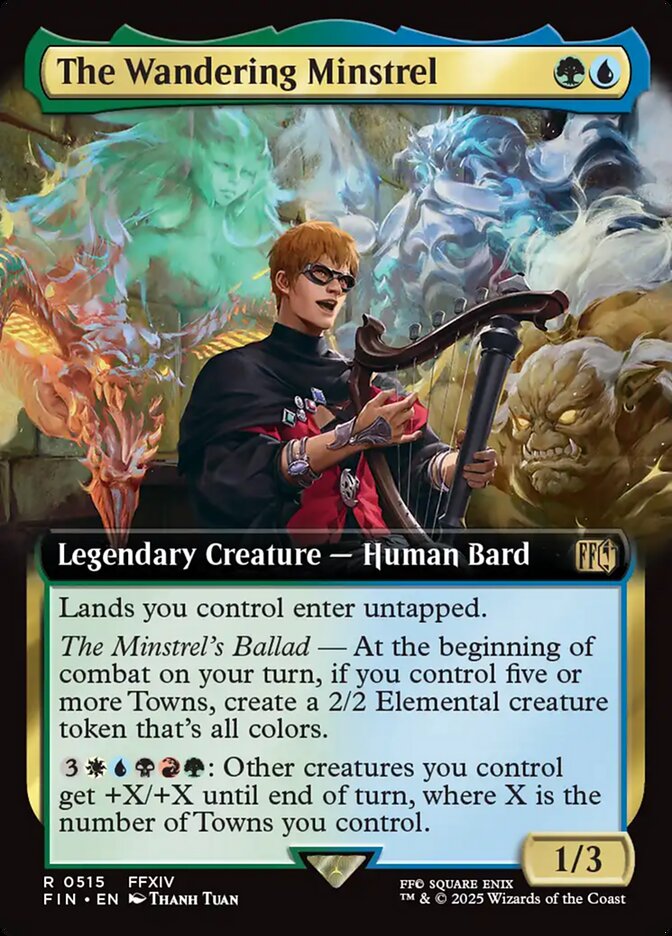 The Wandering Minstrel fin 515